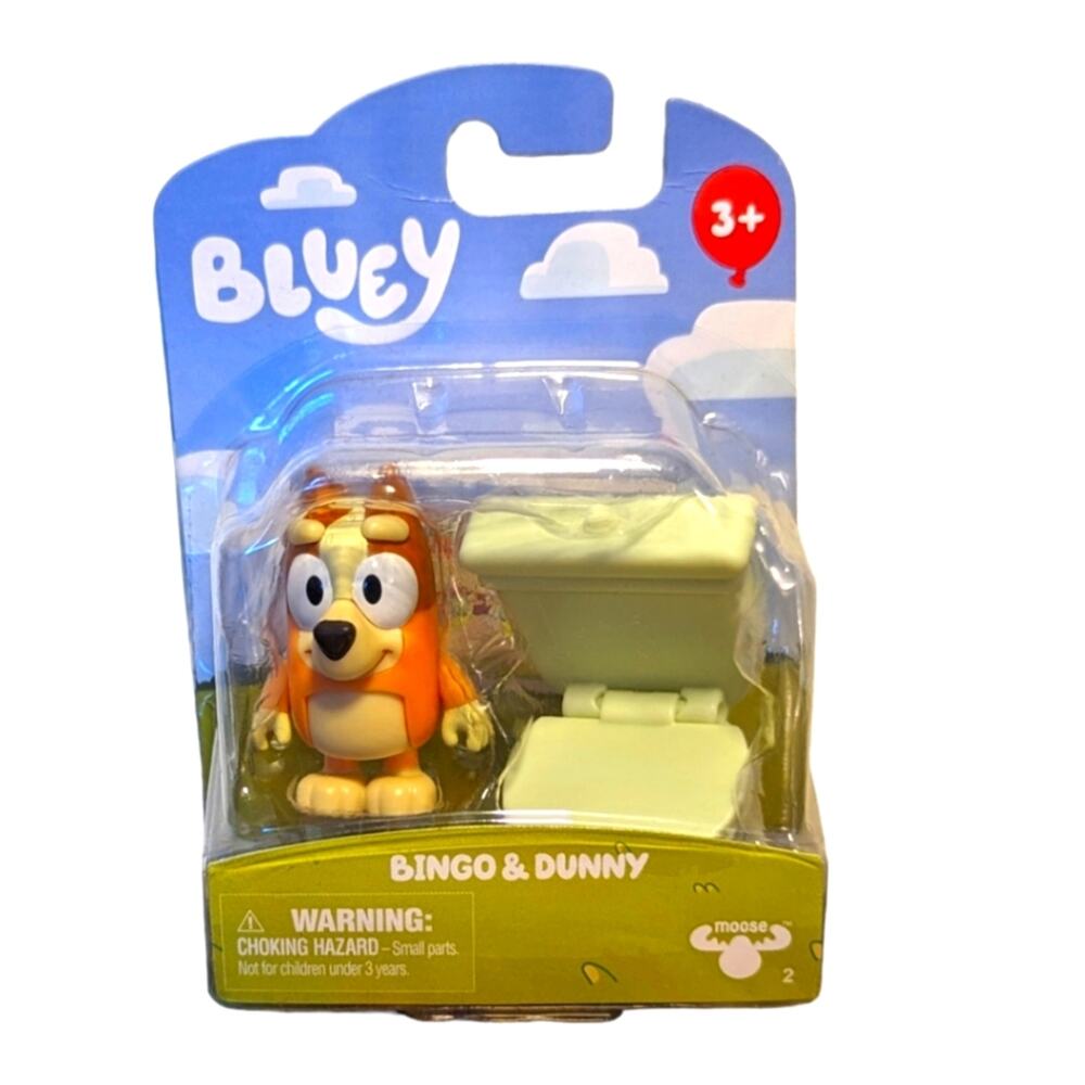 Bluey - Bingo & Dunny - Rare collectible toy - New in Package